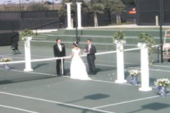 wedding on the water in point loma.