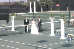wedding on the water in point loma.